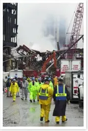 NYPD 9/11 World Trade Center Rescue Efforts Silver Halide Photo September 11th