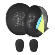 Comfortable Ear Cushions for Elite45h Evolve2 65UC Daily Commute and Office Use