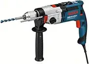Bosch Professional GSB 21-2 RCT Hammer Drill (Drilling Diameter in Concrete: 13-22 mm, 1300 Watt, Includes Keyless Chuck 13 mm, Depth Stop 210 mm, Additional Handle, Craft Case)