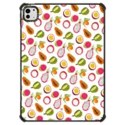 iPad Pro 11-inch (M4) iPad Impact Case WHITE EXOTIC FRUIT