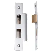 Standard Lock Face Plate &amp; Striker Kit, Chrome