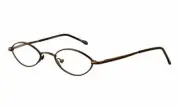 Calabria KIDS X-SMALL 43mm Trendsetter 23 Shiny Brown Eyeglasses Frame;DEMO LENS