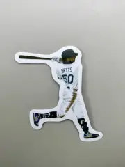 Mookie Betts 3” MLB Sticker L.A. Dodgers