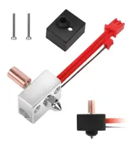 Official Sprite Extruder Heater Block Upgrade Kit Bimetal Copper Titanium Plated