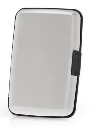 New (sealed) ALUMA WALLET Indestructable Aluminum Wallet ~AS SEEN ON TV - SILVER