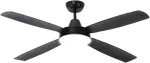 Mercator 137cm Nemoi with Light Black Ceiling Fan