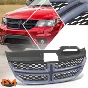 For 11-20 Dodge Journey Primerd Frame Honeycomb Mesh Insert Bumper Hood Grille