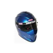 Simpson Helmet 7297185; 7.125 Blue Snell SA2020