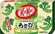 Japanese Kit Kat - Wasabi Chocolate Box 5.2oz (12 Mini Bar)