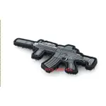 <傻瓜二館> HK416 HK416C 瓦斯槍 玩具槍 造型 PVC PATCH 塑膠 背章 臂章 背面魔鬼沾 2969