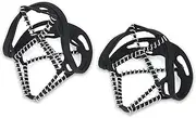 [SUNFECILI] Universal Ice Cleats,Yak Track for Boots,Walk Traction,Spikeless Traction Shoes,Ice Shoes Grippers Outdoor Snow Antiskid Spikes Grips Mountain Climbing Footwear Ice Traction Cleats