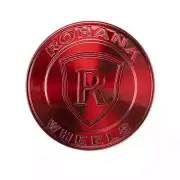 ROHANA GLOSS RED WHEEL CENTER CAPS FOR ROHANA RF SERIES WHEELS SET OF 4