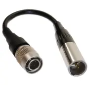 6" 4-Pin Mini-XLR Male to HRS 4-Pin Male Microphone to Audio Technica Cable