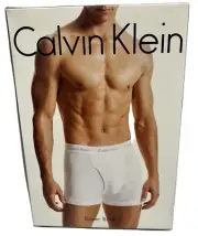Calvin Klein Boxer Brief - Men's Size X-Large - Cotton Color Grey