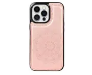 Iphone 15 Pro Wallet Phone Case,Pu Leather Phone Case With RFID Blocking and 3 Card Holder-Gold