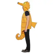 Unbrand Halloween Cosplay Garment Seahorse Cosplay Costumes Sea Creatures Costumes Stage Show Suit Adult Funny Clothes Jumpsuit