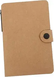 SEWOART Business Notepad Notebooks Spiral Notebook Mini Notebook Spiral Note Organizer Spiral Bound Notebook College Ruled College Ruled Notebook Note Reading Paper Khaki