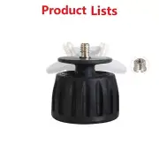 Tripod Monopod Foot Pad 1/4 to 3/8 Mount Non-slip Foot Pad for Monopod C