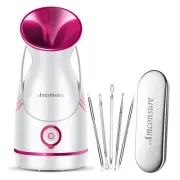 Facial Steamer - Nano Ionic Face Steamer Warm Mist Steamer for Home Sauna SPA...