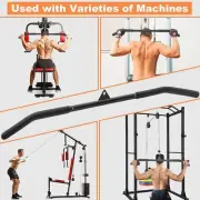 39.37" LAT Pulldown Bar with rubber handle for pulley machines