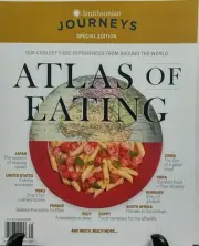 Smithsonian Journeys Special Edition Atlas of Eating Food FREE SHIPPING sb