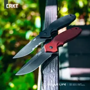 CRKT SHENANIGAN MAROON 不鏽鋼折刀 K800RKP.戰術折刀 EDC口袋刀 隨身工具小刀 IKBS球軸承 多用折疊刀具