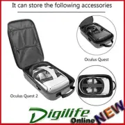 Esimen Fashion Travel Case for Meta Quest 2 Gaming Headset Elite Strap Gray