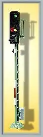 Viessmann 4012 Classic Colour Light Entry Signal 79mm HO