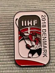 IIHF ICE HOCKEY WORLD CUP DENMARK 2018 PIN