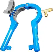 10102 Side Can Tap Work for R12 and R134A cans,1/4'' SAE 1/2'' Thread with Valve, 3-in-1 Mount for Automotive Truck SUV and Other AC Manifold Systems