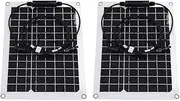 Flexible Monocrystalline Solar Panel, 30W with 50A Solar Controller for 12V Battery