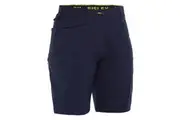 Bisley Ladies X AIRFLOW Stretch RipSTop Vented Cargo Shorts BSHL1150 - Navy
