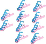 Healeved 10pairs Nail Art Accessories Toe Separators Manicure Salon Silicone Toe Dividers