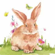 Paperproducts Design Easter Spring Paper Beverage Napkins, Mr. Rabbit