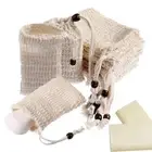 Exfoliating Easy Bubble Foam Maker Soap Saver Sisal Soap Bag Soap Storage Bags