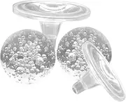 2 Sets Crystal Ball Holder Kit for Water Fountain Glass Spheres DIY Mountain Fountain Fish Tank Decor Effortless Assembly Unique Design for Relaxing Atmosphere