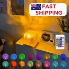 16 Colors Flame Crystal Lamp Home Decoration Sunset Lamp Galaxy Projector Light