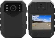 4K Police Body Camera, 2 Inch Body Worn Camera with Clip, Premium Portable Body Camera with Audio Recording Wearable, Night Vision, Camcorder for Law Enforcement