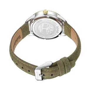 Timberland 天柏嵐 HENNIKER 4系列腕錶-綠x金/34mm(TDWLF2231901)