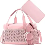 Diaper Bag - Diapers Tote With Pacifier Case | Baby Changing Bags | Nappy Holder Backpack | Reusable Large Storage Space Travel Accessories, Child Supplies For Home