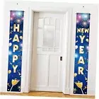 HOWAF Happy New Year Decoration, Happy New Year Porch Sign, Welcome New Year