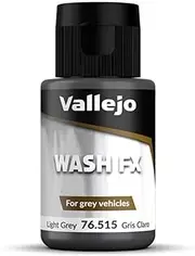 Vallejo VJ76515 Model Wash Light Grey 35 ml Miniatures