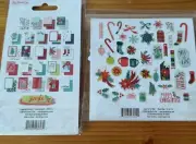 MY MIND'S EYE Jingle all the way 42 PC MIXED BAG diecuts & 24 journal cards lot