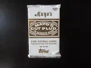 2009 Topps Mayo Cut Plug Football Unopen Sealed Pack 8 Cards