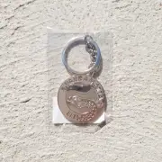 NRL Parramatta Eels Keyring Chain Football Rugby Sports Jewellery Keys Silver