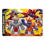 Heroes Of Goo-Jit-Zu Series 11 Stretch Strikers Knight Blazagon vs Corruptagon Versus Pack