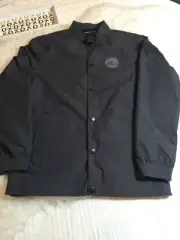 NWT! O'Neill Boys Roster Franchise Youth Nylon Snap Front Jacket Small Gray
