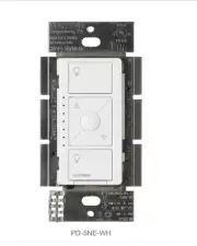 Lutron Caseta Wireless Dimmer Wall Switch White PD-5NE-LA Brand New - $99.99/EA