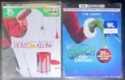 Home Alone + How The Grinch Stole Christmas 4K Steelbook Bundle! RARE & OOP NEW