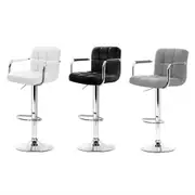 2X Artiss Bar Stools Kitchen Stool Chairs Gas Lift
